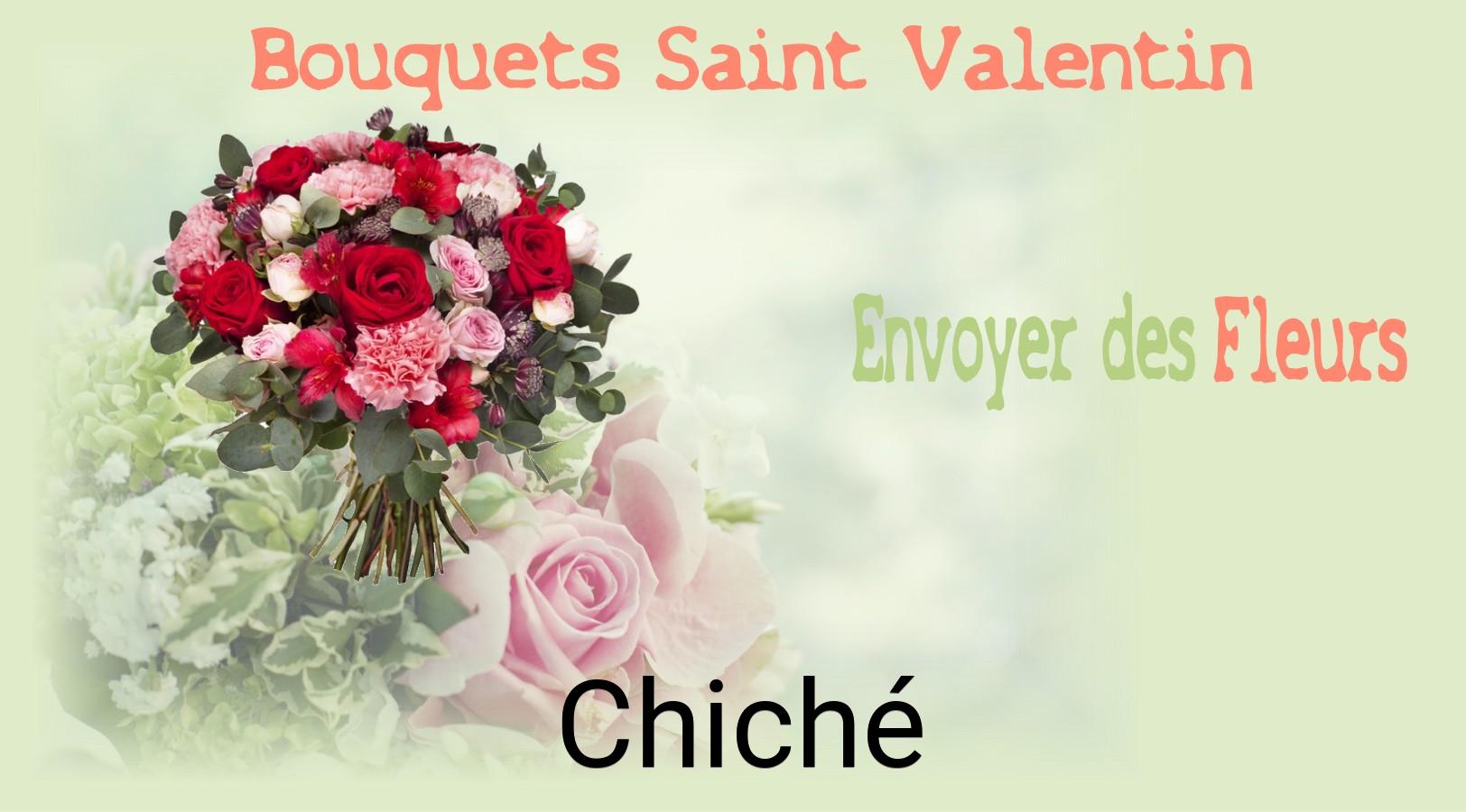 Roses de Saint-Valentin livrées à Chiché